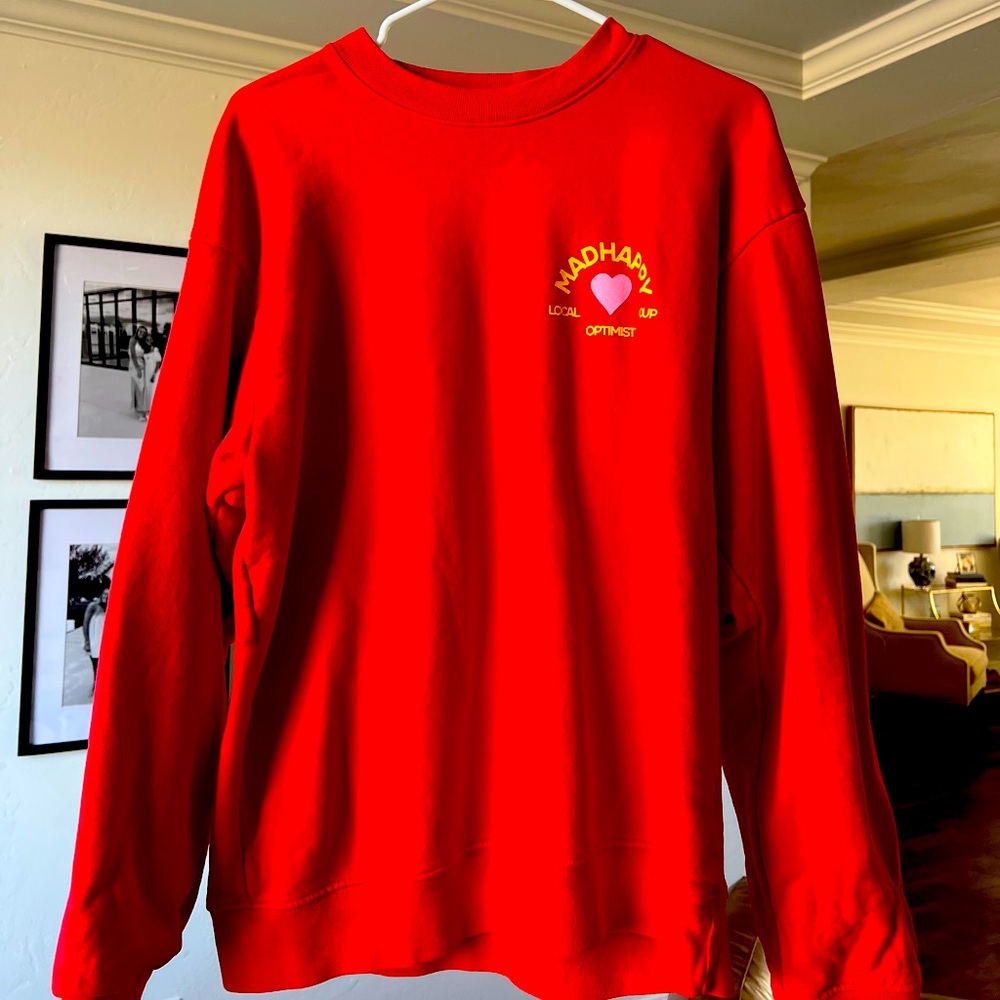 Madhappy sweatshirt size medium.
